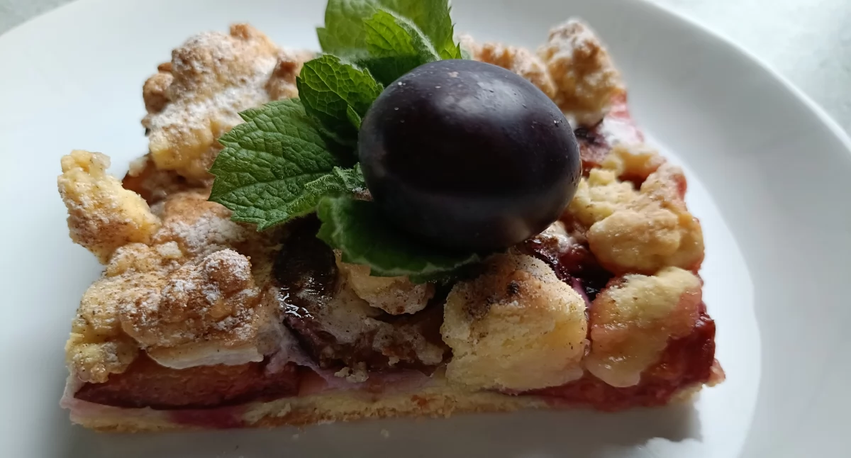 Szybkie ciasto ze śliwkami - przepis na konkurs „Dobre, bo od babci - smaki dawnego Mazowsza 2”