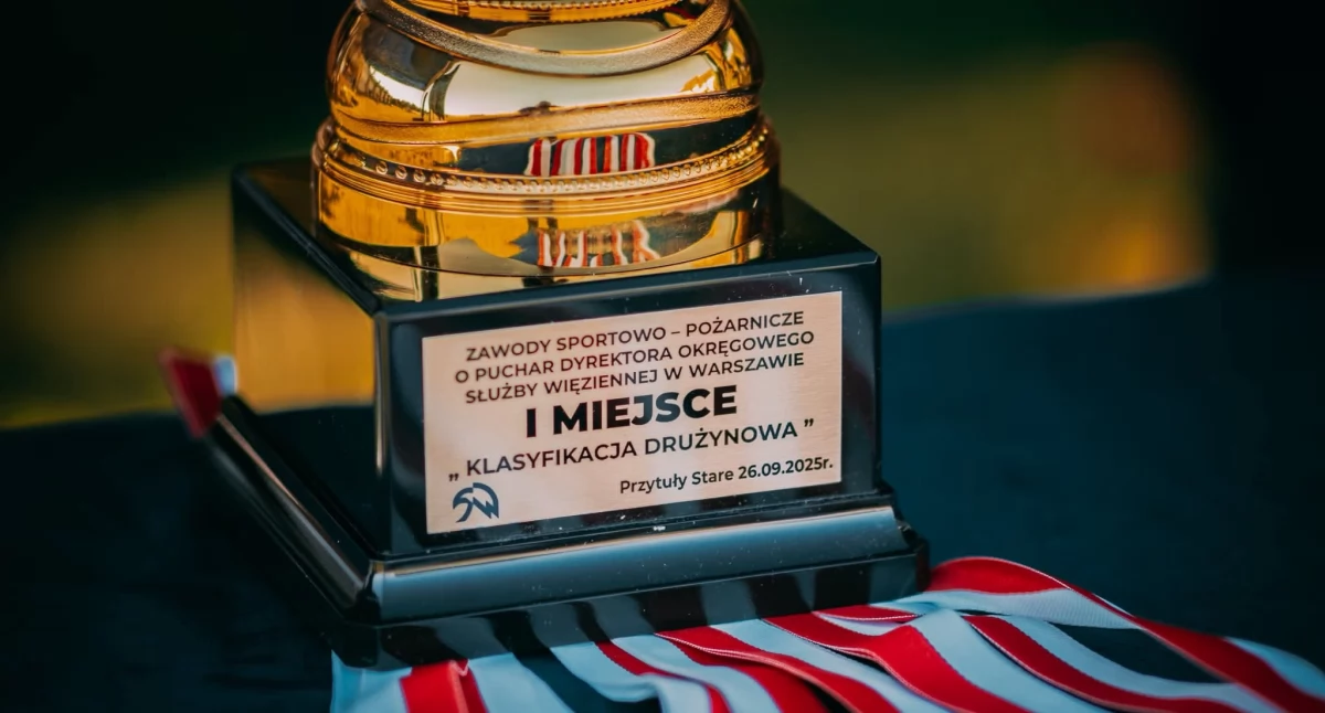 Zakład Karny w Siedlcach zwycięzcą zawodów sportowo–pożarniczych w Ostrołęce