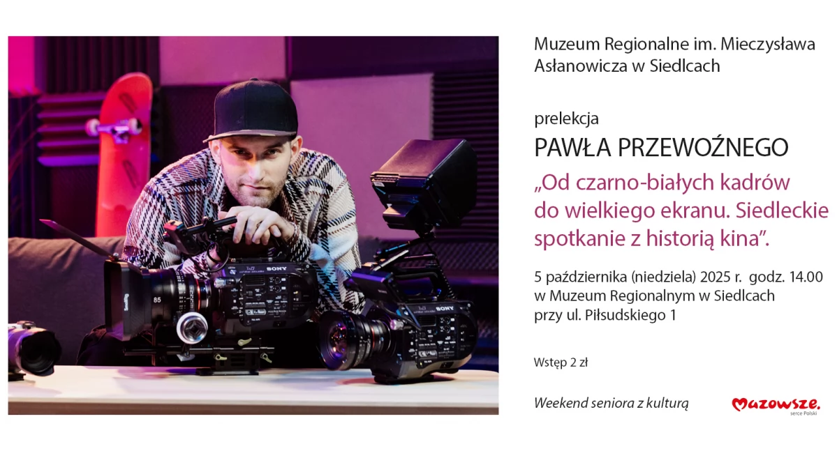 Siedlce: Paweł Przewoźny dla seniorów w Muzeum Regionalnym 