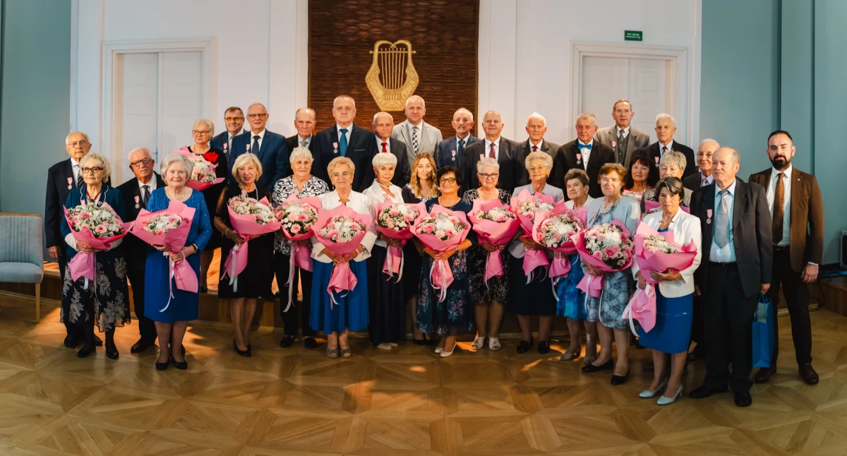 Złote Gody w Siedlcach. 16 par uhonorowanych medalami Prezydenta RP
