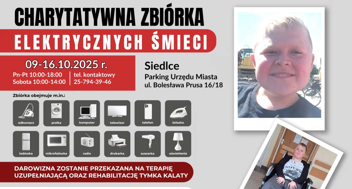 Pozbądź się starego sprzętu i pomóż Tymkowi!  