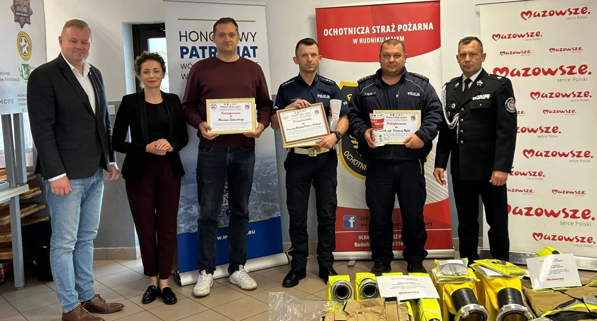 Rudnik Mały: finał projektu „Piłeś? Nie jedź!” – WORD Siedlce i Policja o bezpieczeństwie na drogach