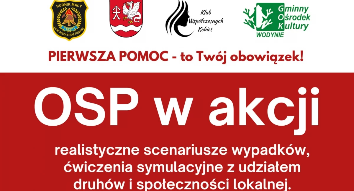 KGW Kołodziąż i OSP Rudnik Mały łączą siły. 11 października rusza projekt „Moc Małych Społeczności”