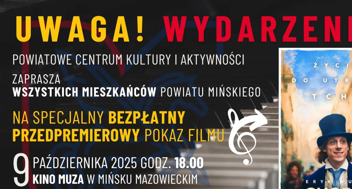 Zobacz polską megaprodukcję „Chopin, Chopin” przed wszystkimi