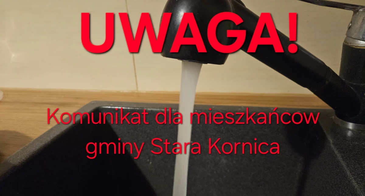 Skażenie wody w gminie Stara Kornica. Bakterie enterokoki w sieci. 