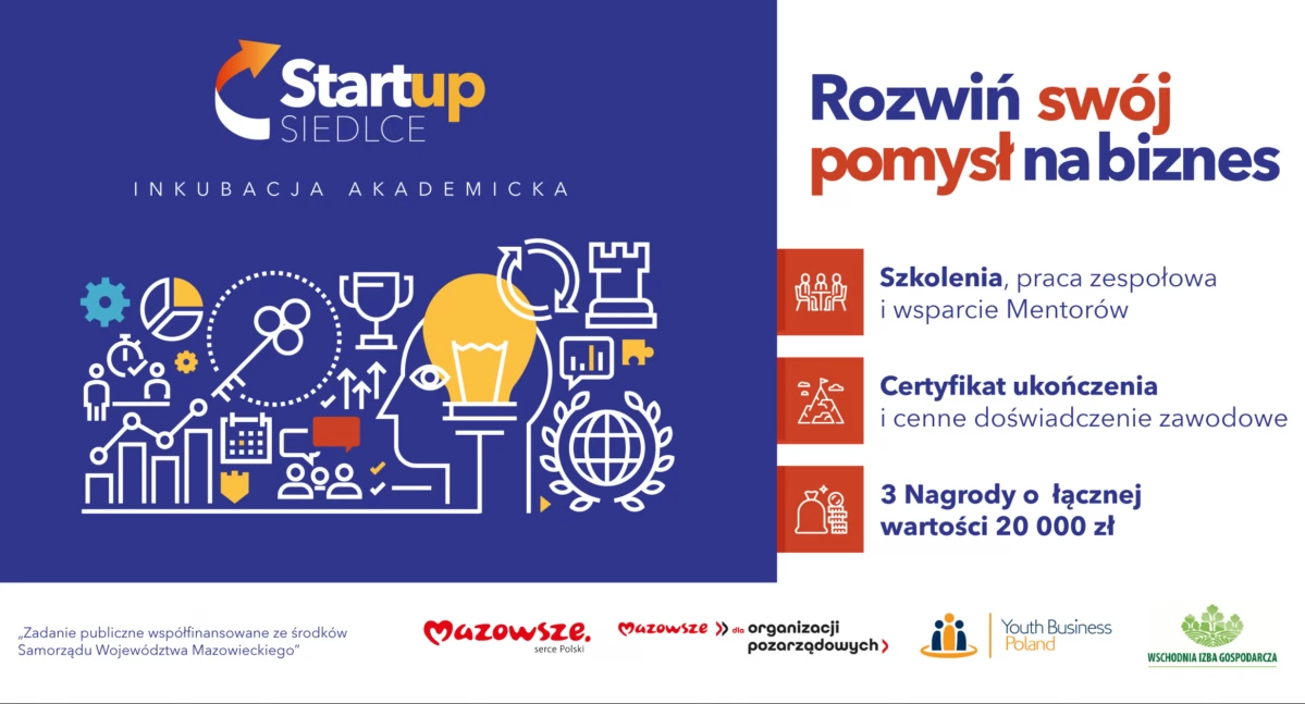 Startup Siedlce - pomysły zmieniamy w biznes