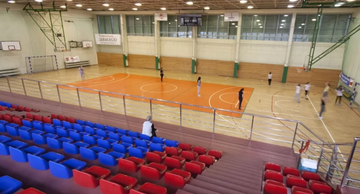 Modernizacja oświetlenia w hali sportowej ARMS przy ul. Prusa