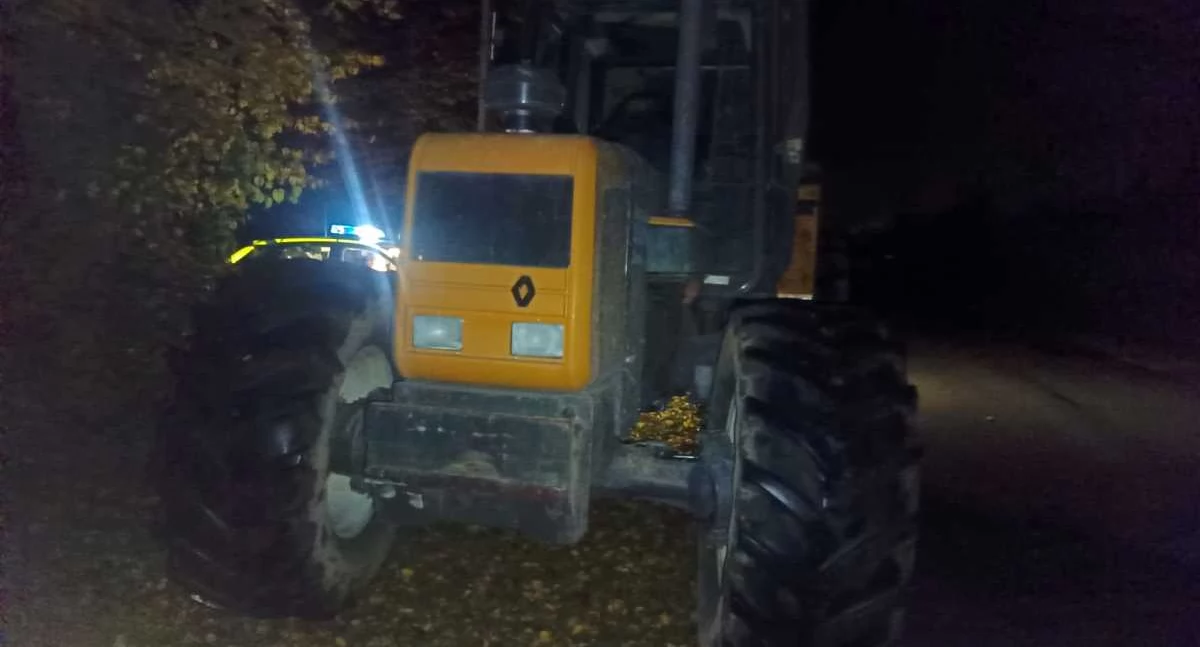 16-latek z dwoma promilami jeździł ciągnikiem w rejonie dyskoteki