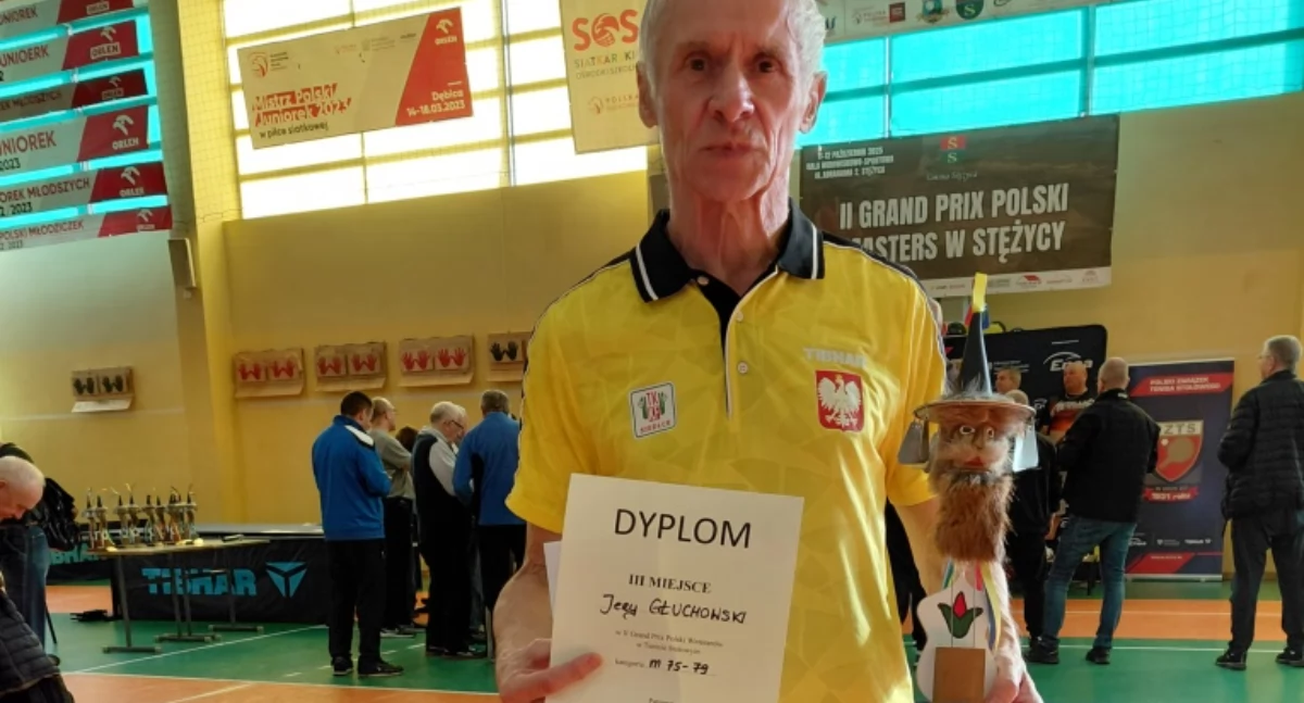 Jerzy Głuchowski znów na podium