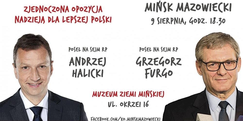 Halicki i Furgo spotkają się z mińszczanami