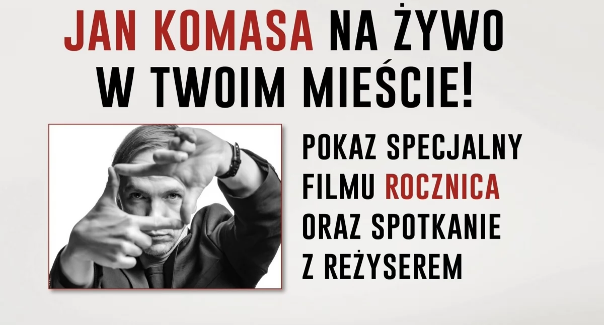 Wydarzenie specjalne: Jan Komasa w NoveKino Sielce!