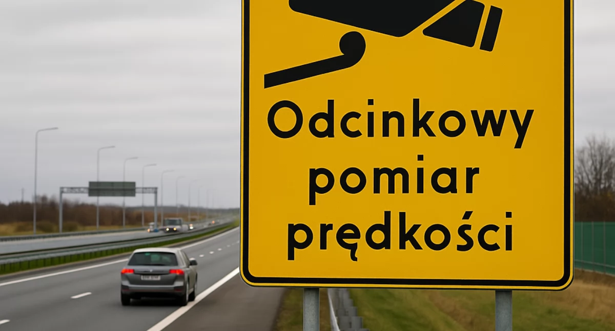 Nowy odcinkowy pomiar prędkości na A2