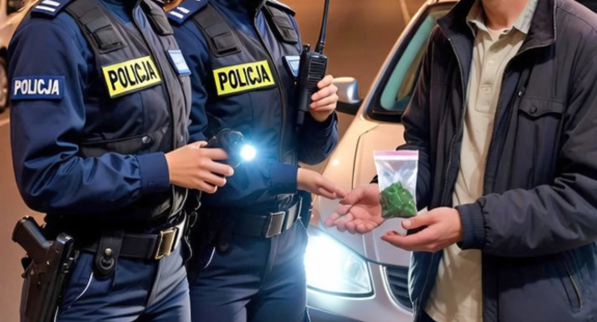23-latek chciał „poczęstować” policjantki marihuaną