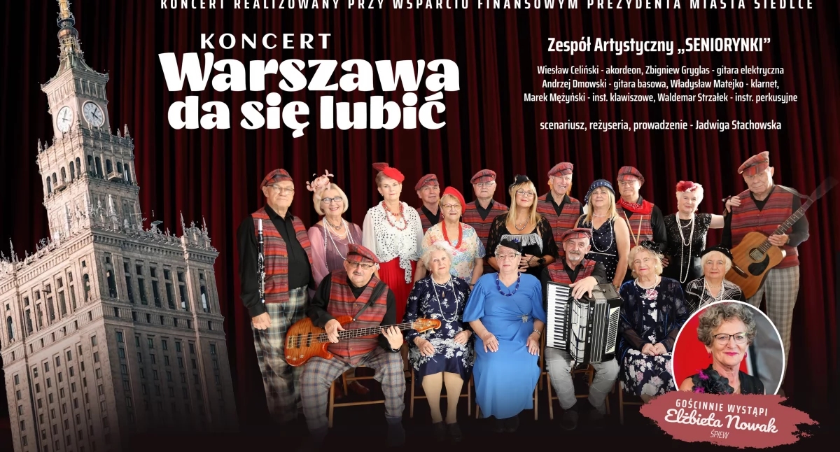 Warszawa da się lubić, czyli koncert Zespołu Artystycznego Seniorynki