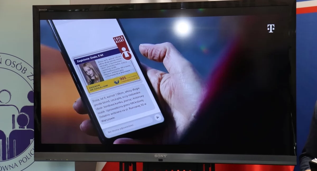 12 lat systemu Child Alert w Polsce. Policja i T-Mobile wspólnie przypominają, jak ważna jest szybka reakcja