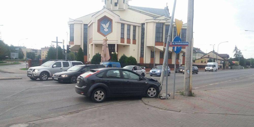 Potrącił kobietę