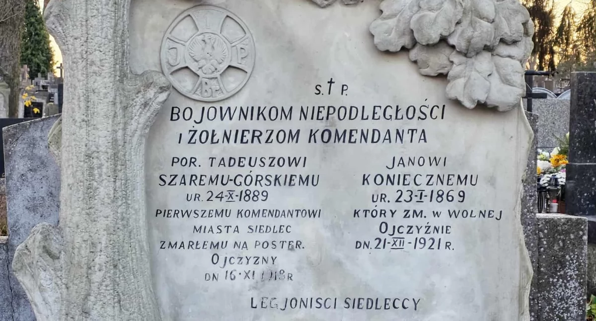 Cmentarz Centralny w Siedlcach – groby bohaterów, którzy walczyli o niepodległość Polski