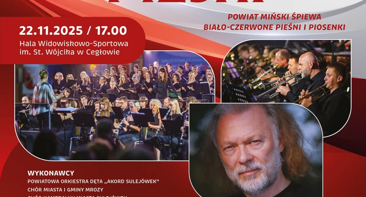 Marek Bałata zaśpiewa w Cegłowie. Biało - Czerwone Pieśni i Piosenki
