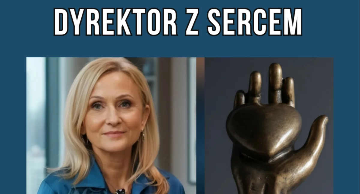  Wręczono wyjątkową statuetkę „Dyrektora z sercem”.