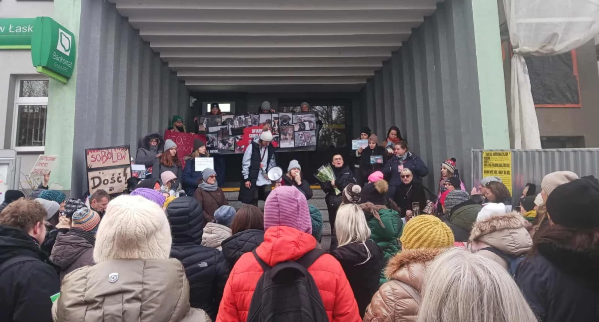 Protest Stop Rozlewowi Krwi w Sobolewie!