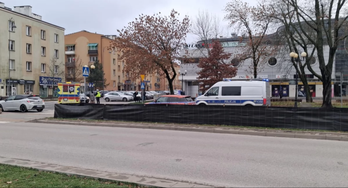 Siedlce: Potrącenie pieszej na ul. Kilińskiego 