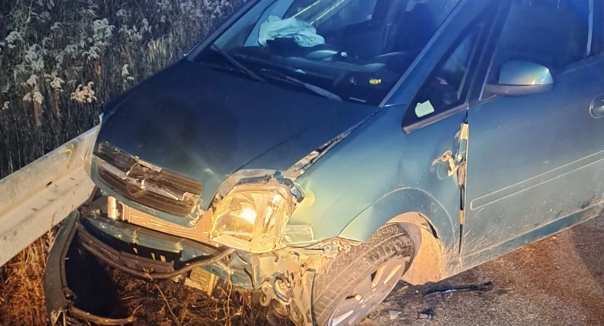 Śmiertelny wypadek w Puznówce. Kierowca zmarł na miejscu, w aucie były dzieci