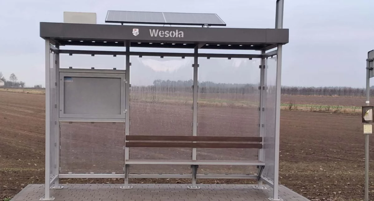 Przystanki w podsiedleckich miejscowościach nowe i oświetlone