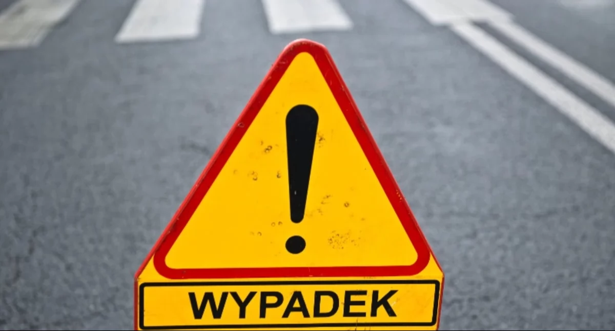 Uwaga wypadek na trasie Siedlce - Łosice za Mordami!