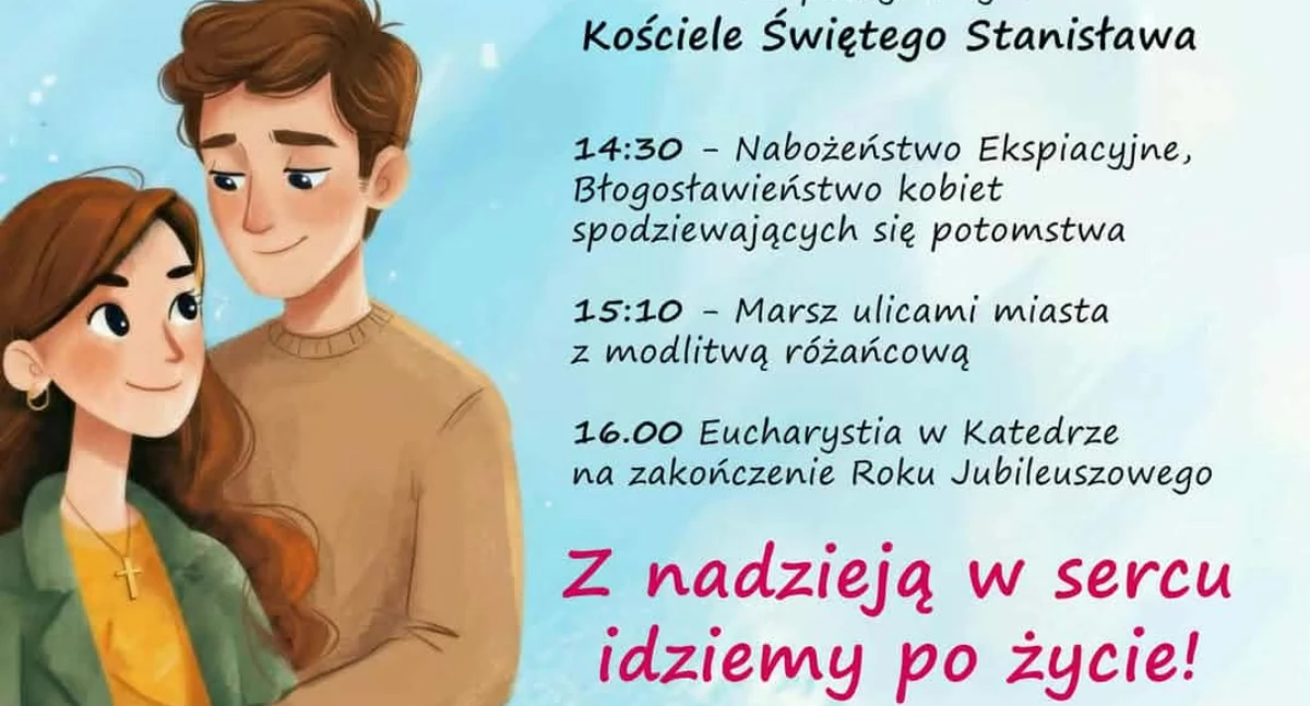 Siedlce: Marsz w obronie życia ulicami miasta