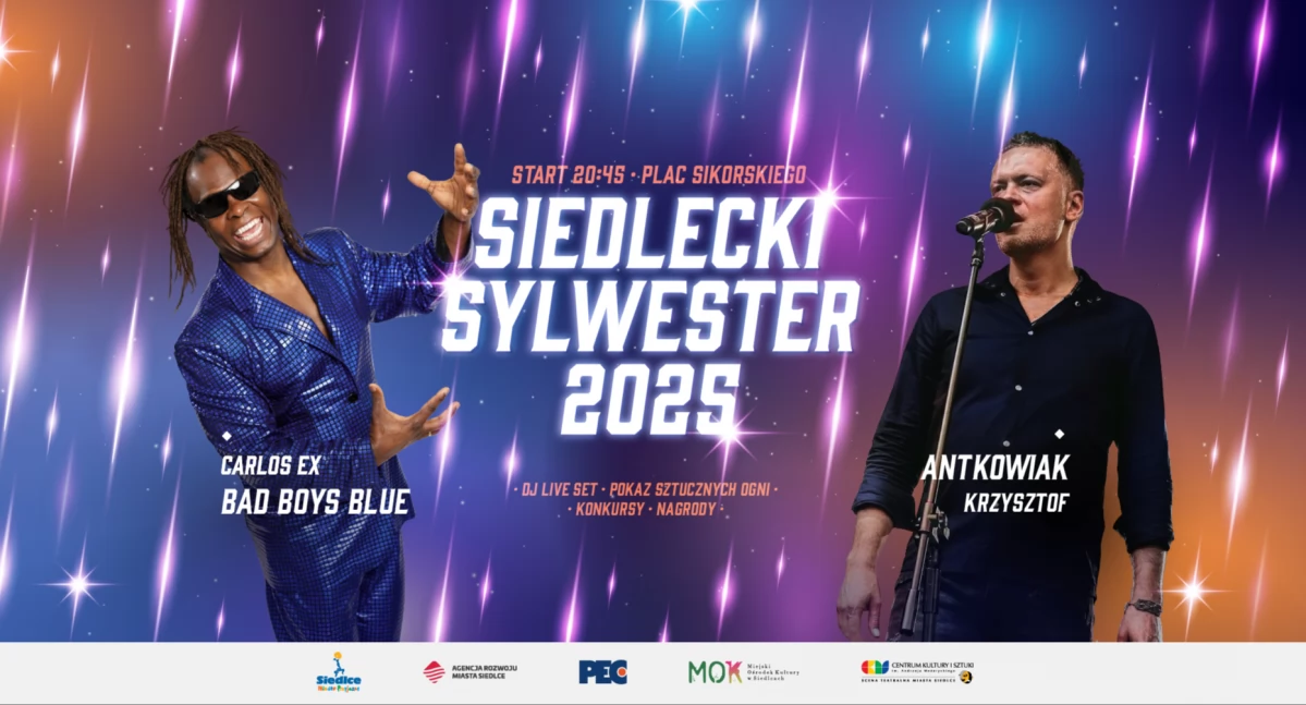 To już dziś! Sylwester miejski w Siedlcach!
