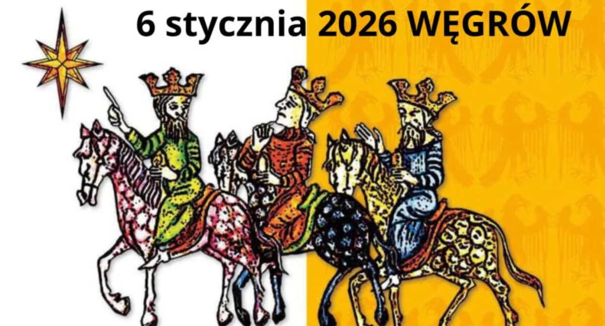 Orszak Trzech Króli przejdzie ulicami Węgrowa