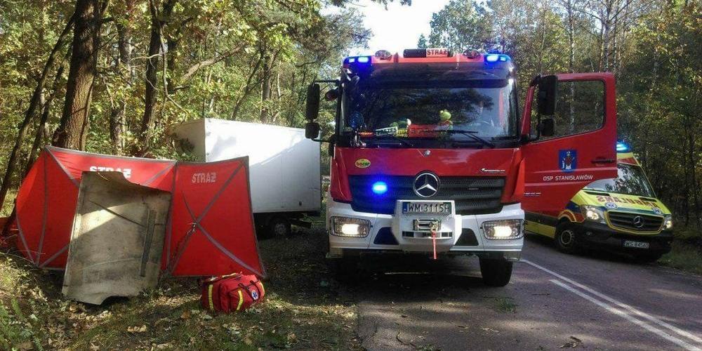 Śmiertelny wypadek pod Mińskiem