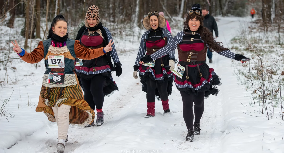 9. Charytatywny Marszobieg „Skórzec Biega” w Dąbrówce-Stanach. Zbierano środki na leczenie Mieszka