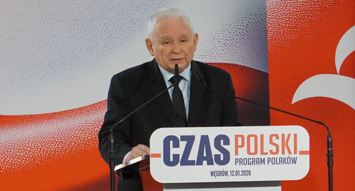 Jarosław Kaczyński oświadczył w Węgrowie, że chce jednoczyć obóz patriotyczny