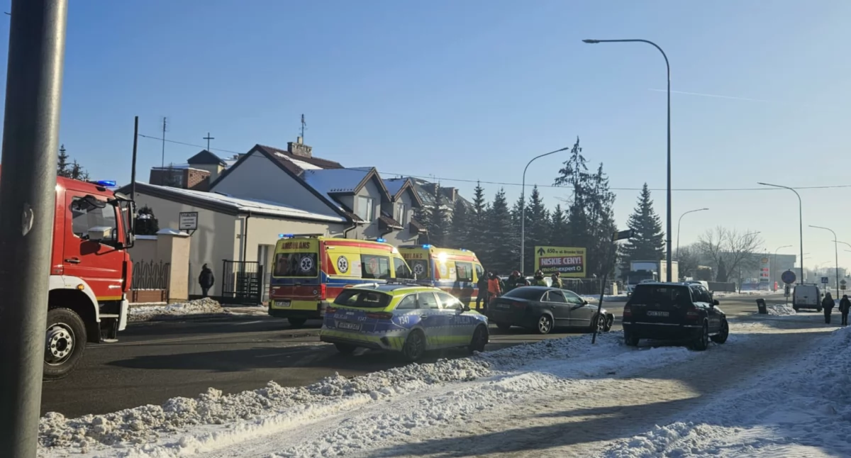 Siedlce: Wypadek na Brzeskiej