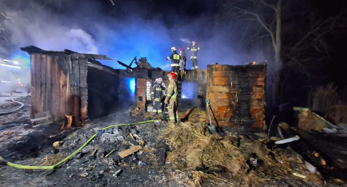 Tragiczny pożar w gminie Platerów