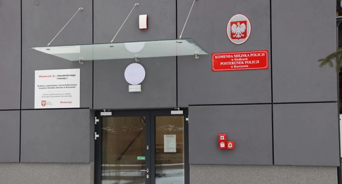Korczew: 2 dzielnicowych i 5 dochodzeniowców