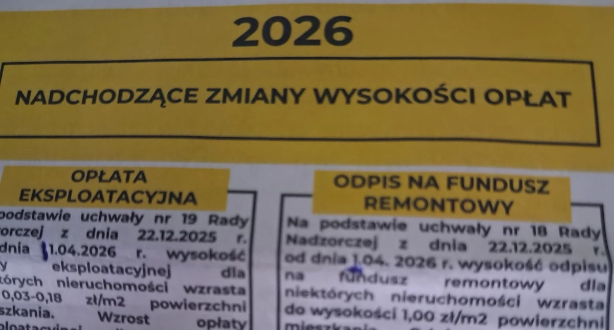 Siedlecka Spółdzielnia Mieszkaniowa: Podwyżki będą, ale od kwietnia
