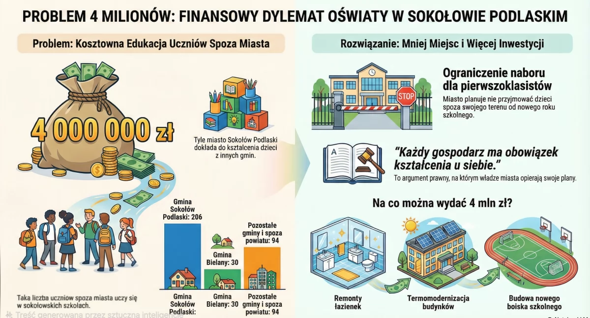 Sokołów Podlaski: Trzeba wykluczyć uczniów?