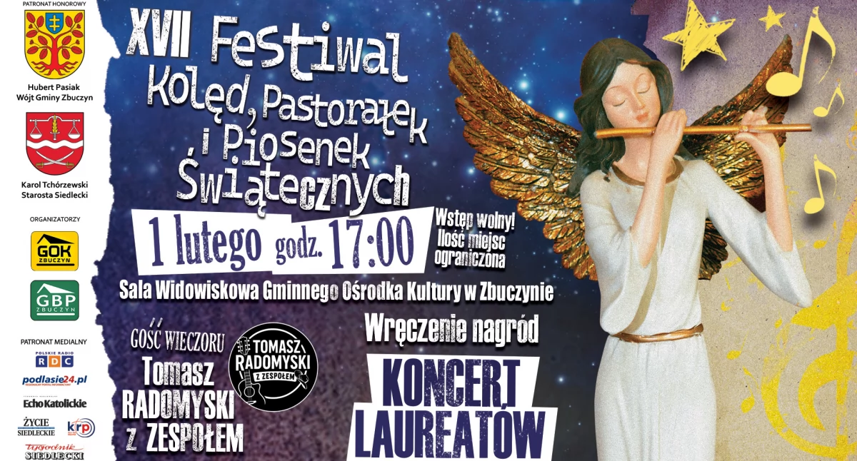 Kolędowanie na najwyższym poziomie. XVII Festiwal Kolęd i Pastorałek w Zbuczynie za nami