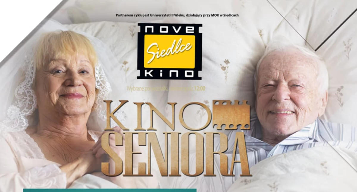 NoveKino Siedlce zaprasza na kolejne Kino Seniora