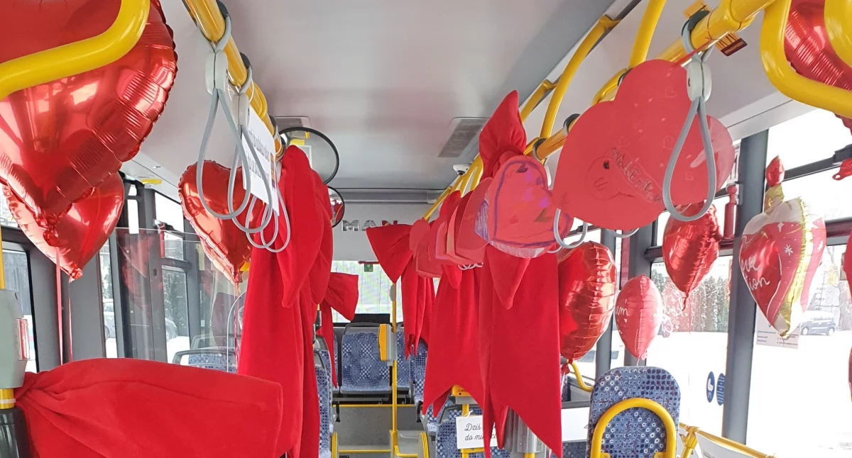 Zakochany autobus wyjedzie na ulice Siedlec!