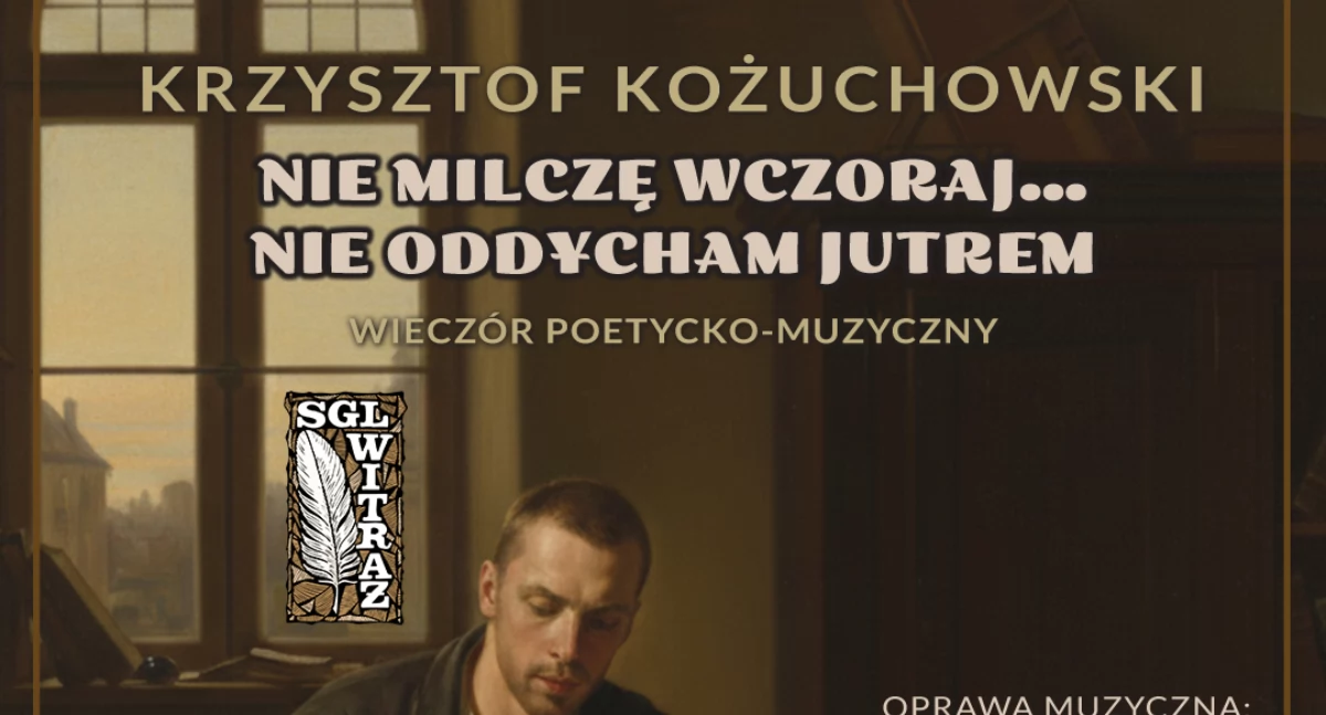 Wieczór poetycko-muzyczny w Sali Białej MOK