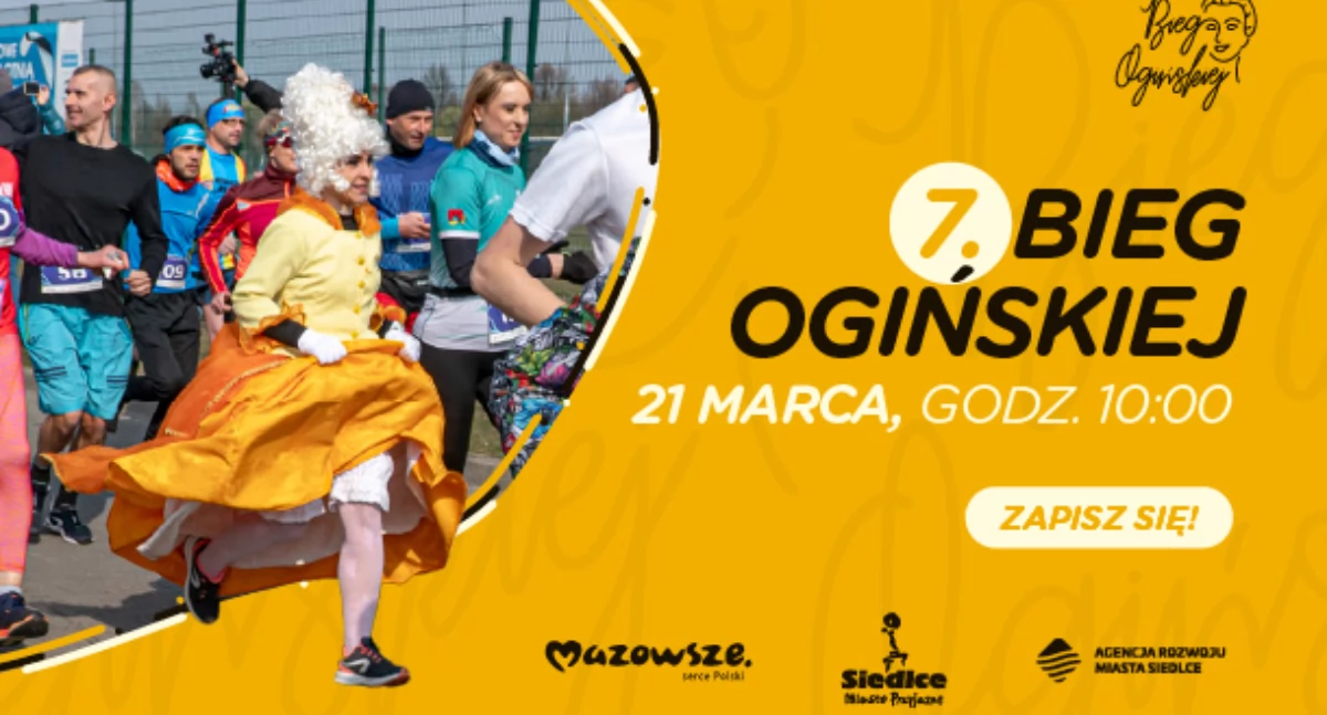 Pobiegnij w Biegu Ogińskiej! 