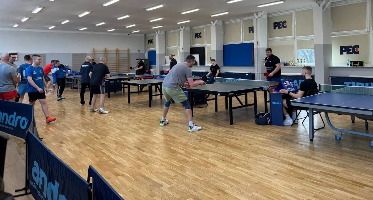 Sportowa sobota w ARMS - Mistrzostwa Siedlec w tenisie stołowym