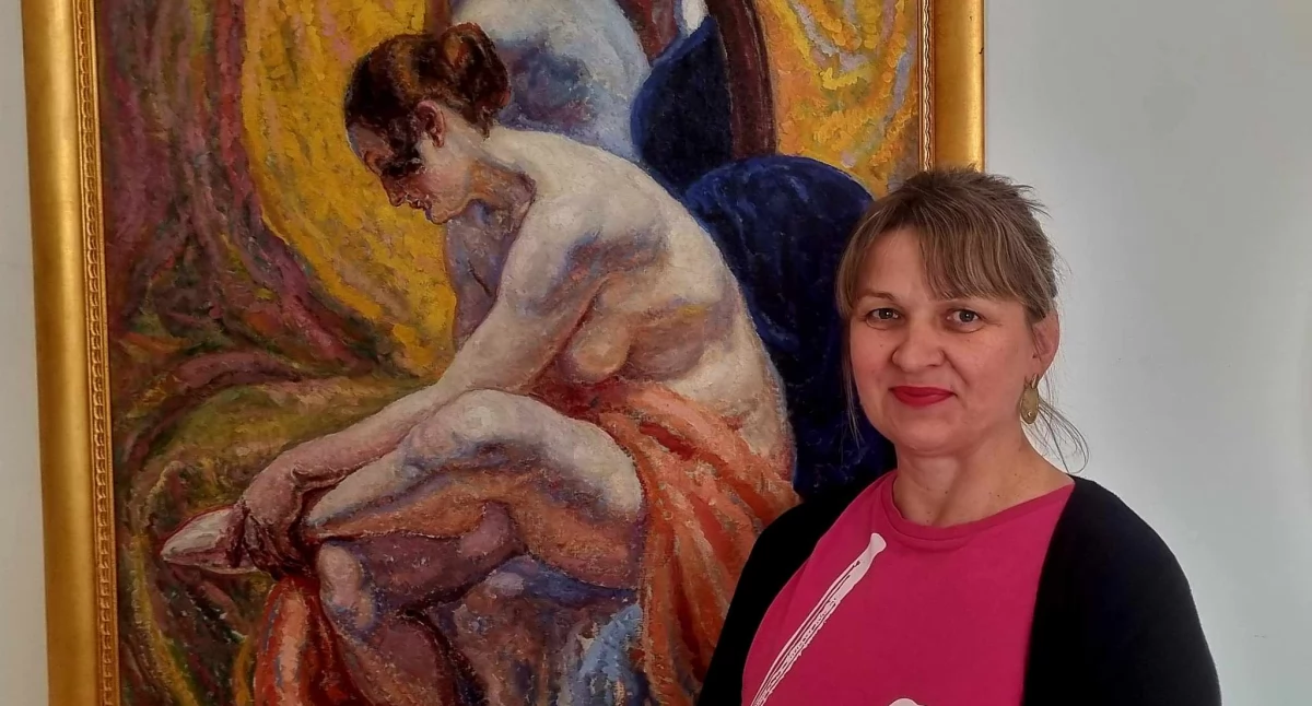 Już w niedzielę kuratorskie oprowadzanie po wystawie „Kobieta z paletą”