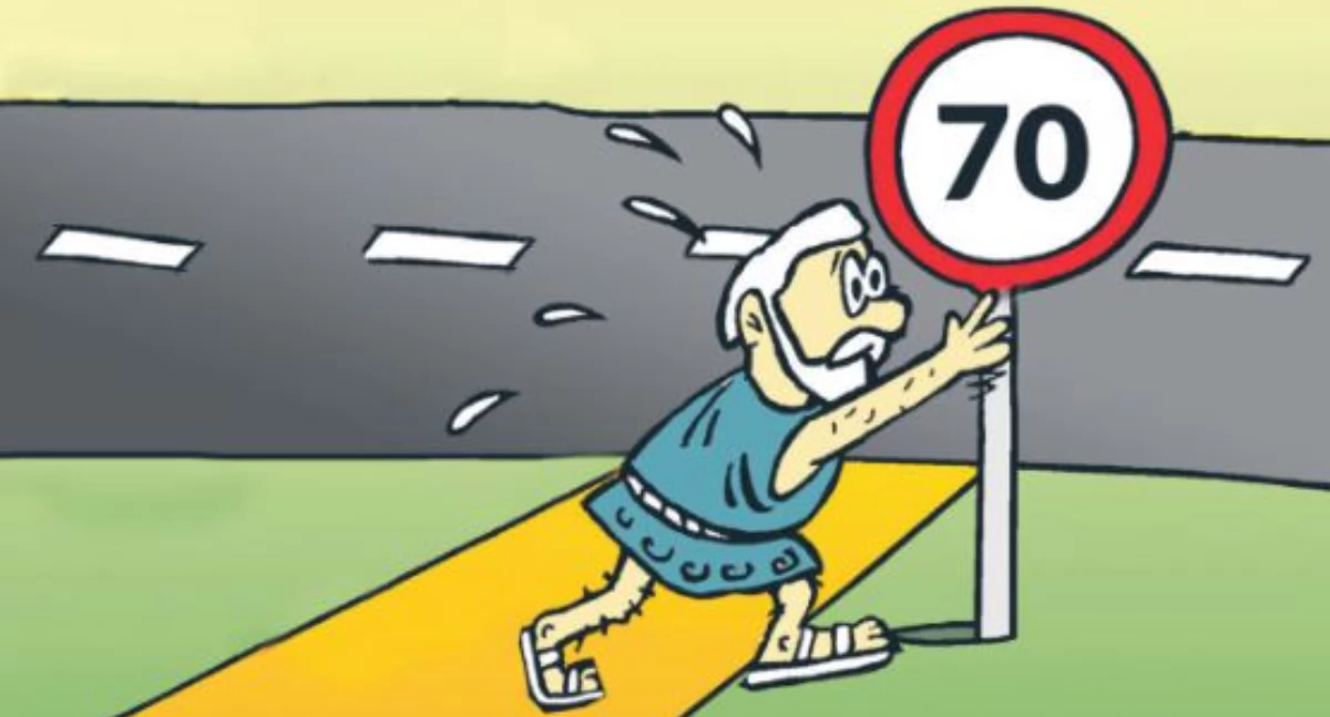 Radny gminy Siedlce o znaku „70” w Białkach: „Może go przetoczyć?”.