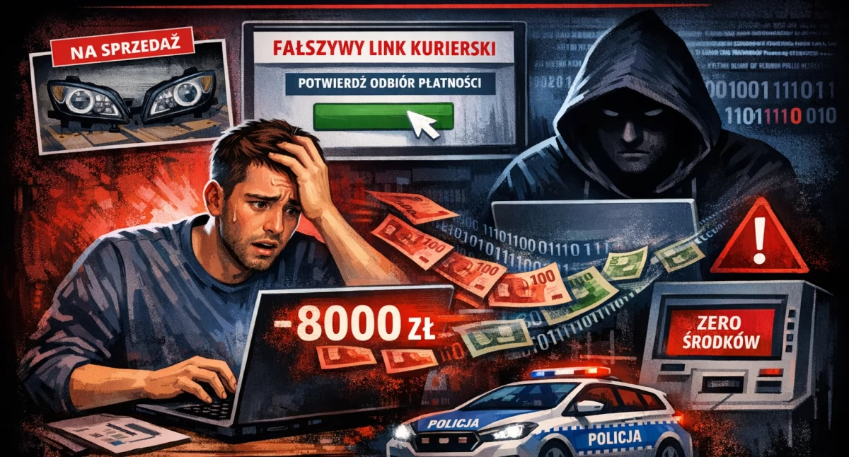 Oszust podszył się pod firmę kurierską 