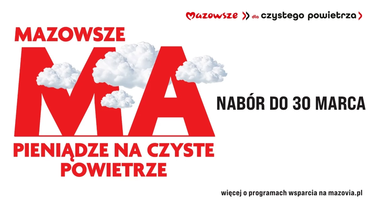Mazowsze ma pieniądze na czyste powietrze