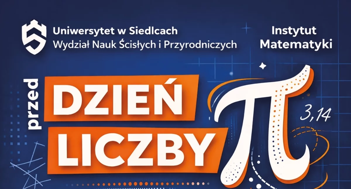 PrzedDzień liczby π w Instytucie Matematyki UwS. Będą zadania, gry i wspólna zabawa